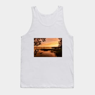 Sunset at Barra de Ibiraquera. Tank Top